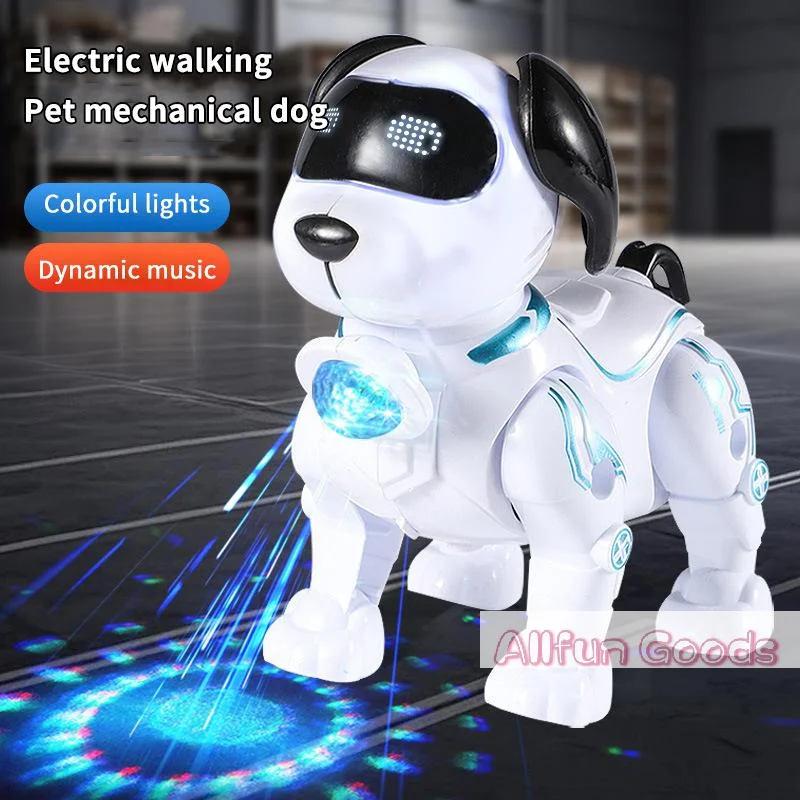 Robot Dog Electronic Stunt Pet Interactive Touch Programmable Smart Walking Dancing Kids Birthday Gift For Kids Boys Girls