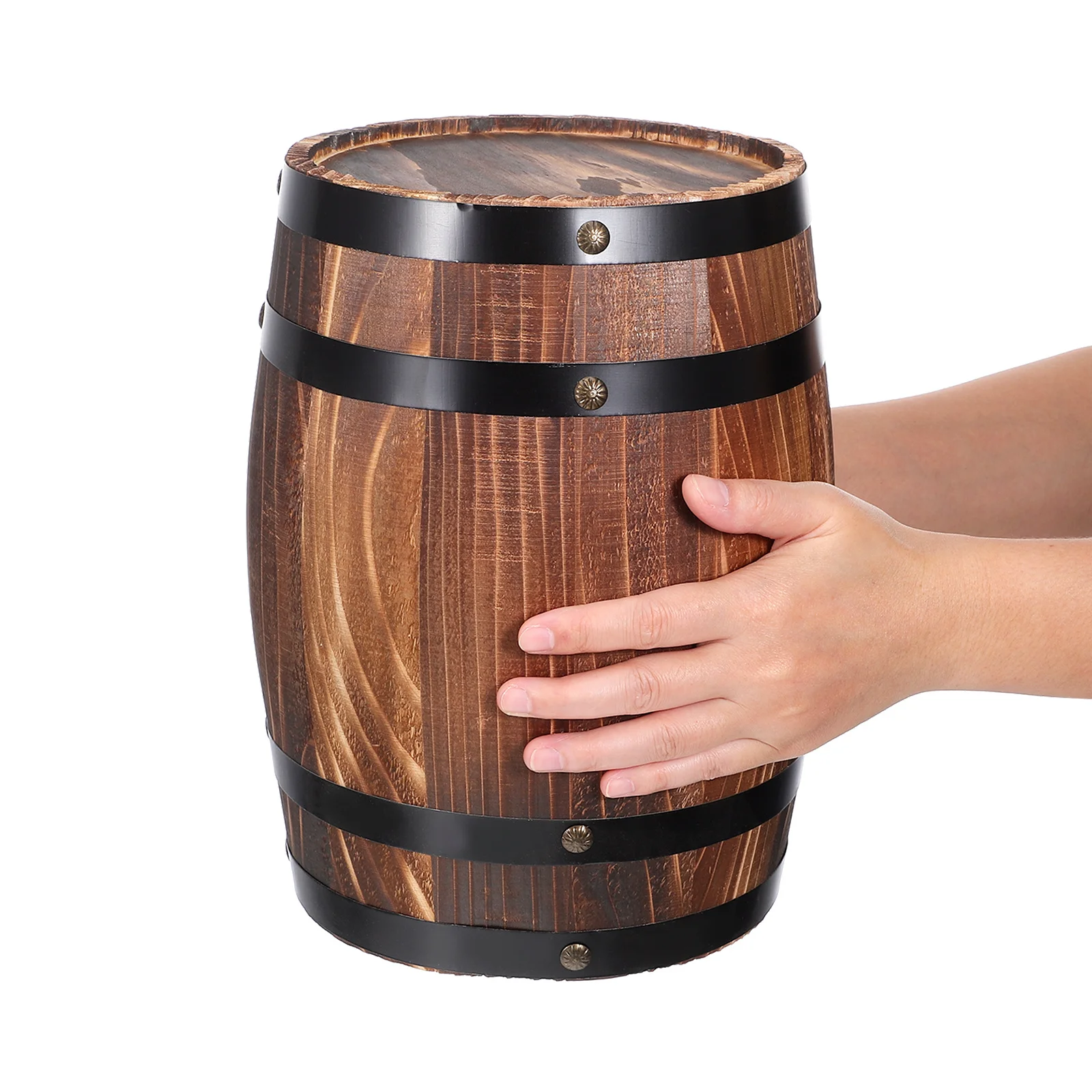 baril-de-vin-en-bois-decor-fait-a-la-main-robuste-baril-de-whisky-naturel-artisanat-photo-accessoire-bar-decor-barils-decoratifs-barils-de-vieillissement