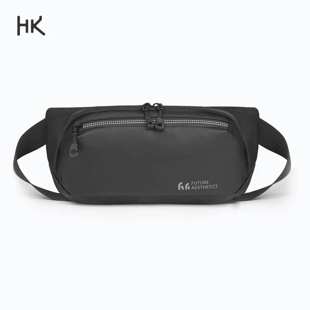 

HK Стильная новая поясная сумка Водонепроницаемая дорожная сумка через плечо Женские повседневные сумки на плечо Уличная велосипедная нагрудная сумка Тонкая сумка для мужчин