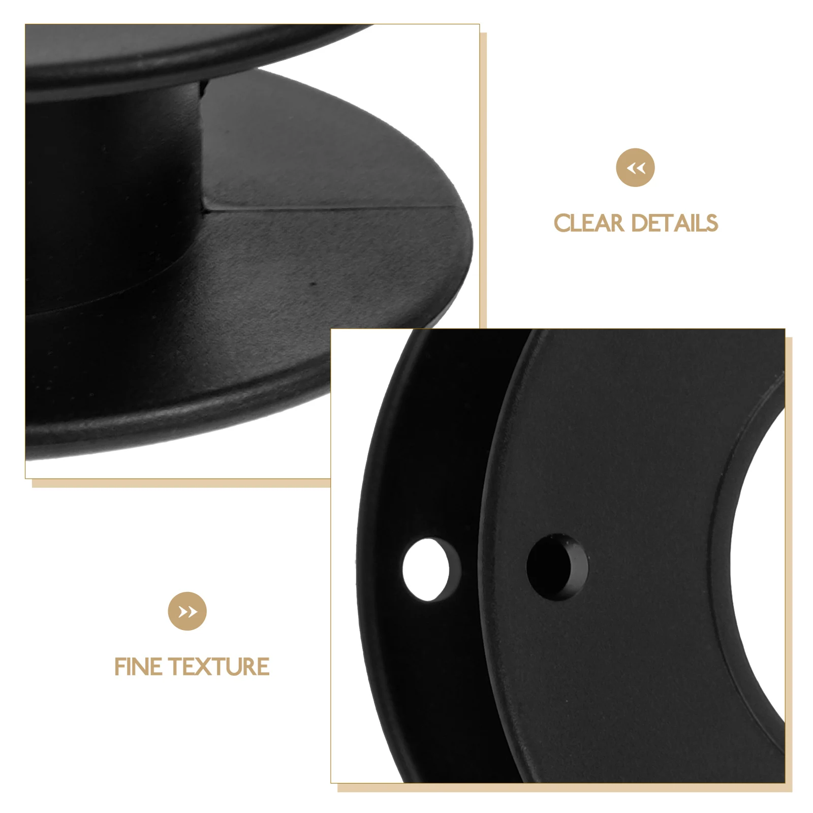 

12Pcs Bobbins Thread Spools Durable Plastic Portable Sewing Machine Bobbins Large Size Wear-Resistant Empty Spools