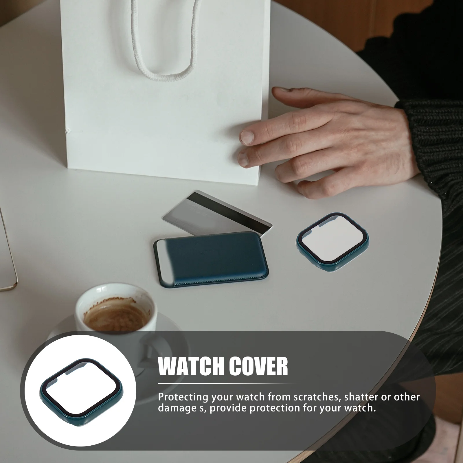 

Protective Pc Watch Case Cover Replaceable Shockproof Watch Shell Compatible 2 Mini Anti-Scratch Screen Protector