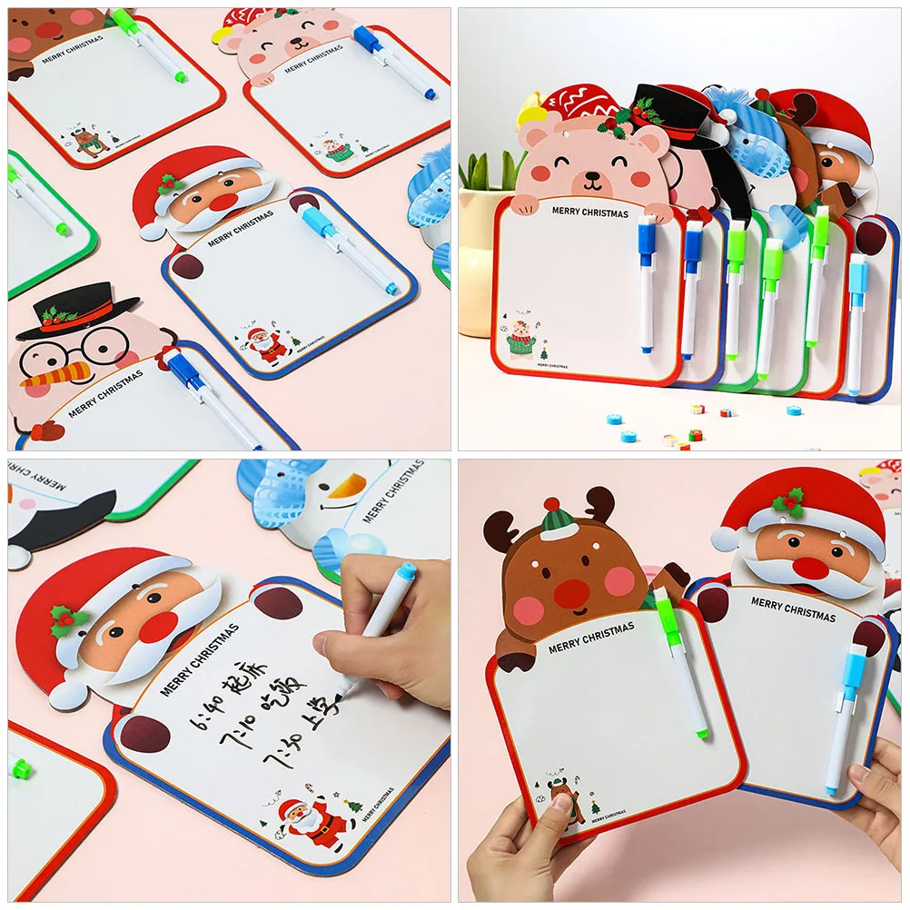 

3Sets Childrens Graffiti Writing Board Paper Whiteboard with Cotton Rope Double Sided Note Board for Kids Painting Practice