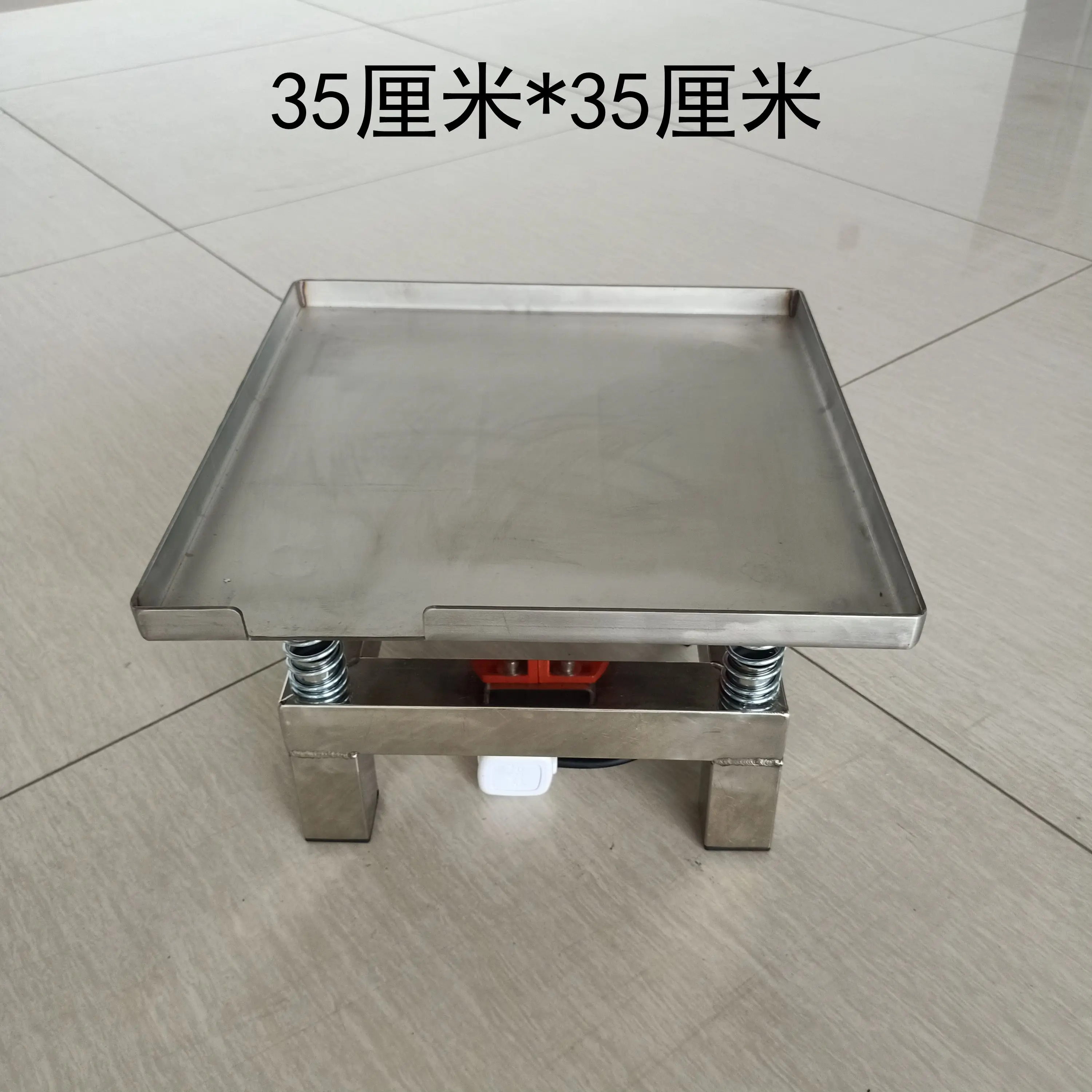 3000rpm Concrete Vibrating Table Small Vibration Test Bench Test Block Vibration Platform Stainless Steel Mini Vibration Table