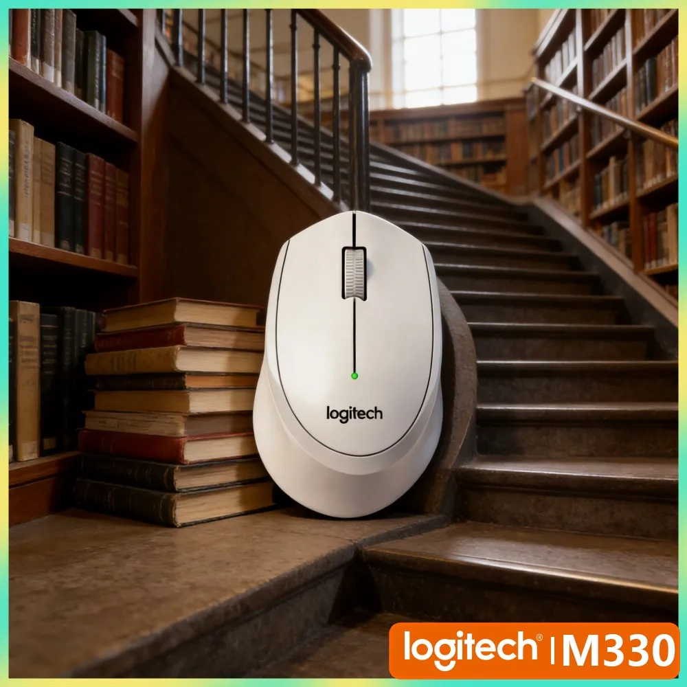 Reduce Wireless Signal Interference Risk Logitech M330 Silent Mouse 2.4G Near Bluetooth Wifi Electronic Gadget