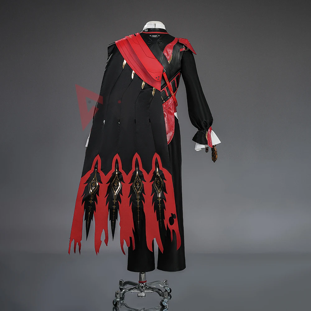 New Wuthering Waves Cristoforo Cosplay Costume Shirt Coat Pants Cloak Hat Mask To Choose For Game Party Halloween Custom Made view 2