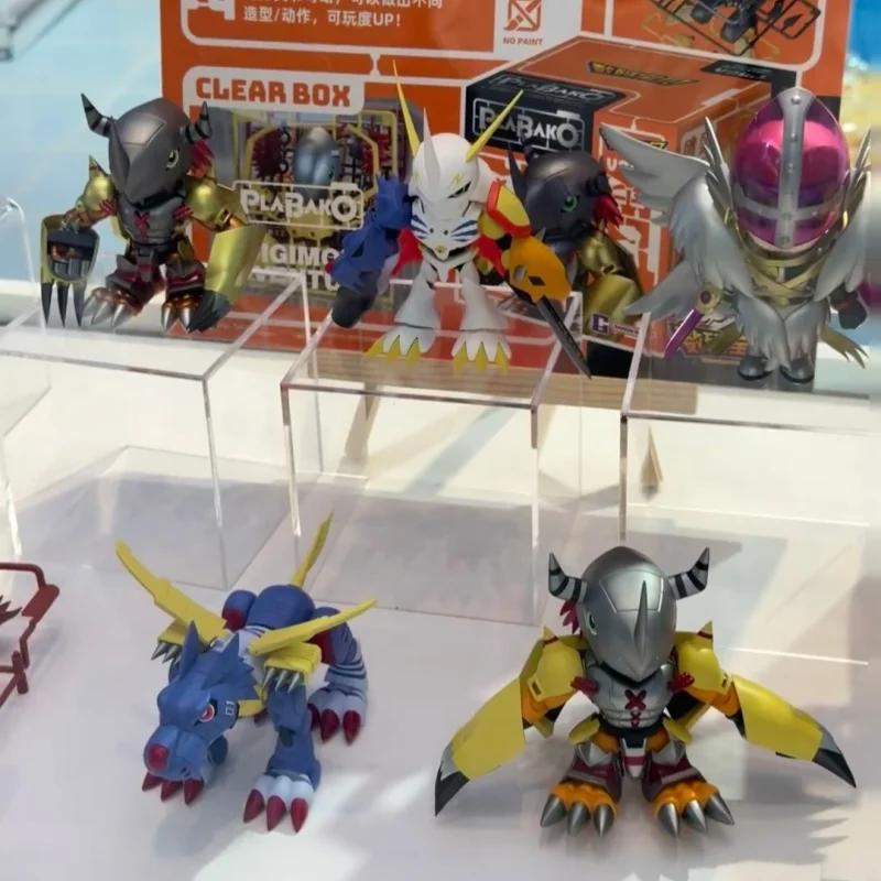 

Authentic Bandai Plabako Digimon Monster Assembly Model Blind Box Battle Tyrannosaurus Rex Mystery Box Birthday Gift Kids Toys
