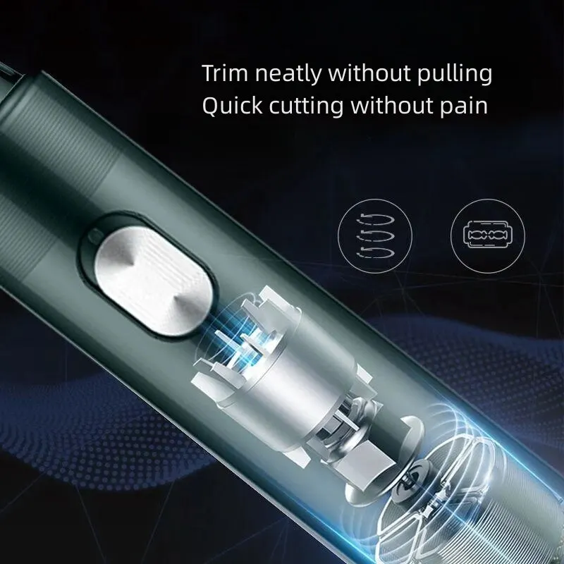 Триммер для волос в носу Chigo ZD5, электрическая бритва для мужчин, машинка для очистки волос в носу, перезаряжаемая машинка для мужчин и женщин