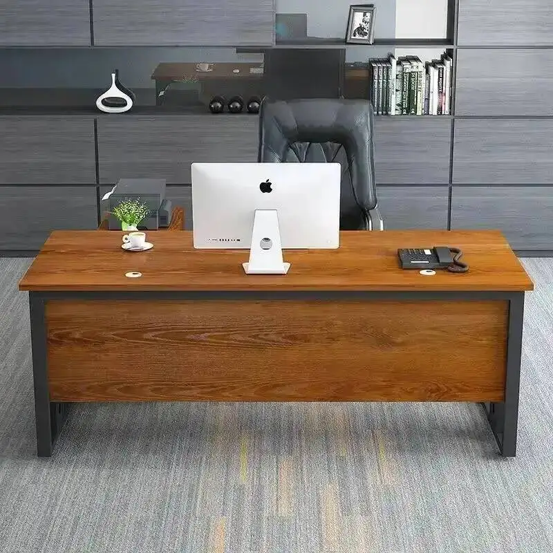 Long Drawer Office Desk Organizers Space Saving Nordic European Office Desk Minimalist Wooden Escrivaninha Unique Furniture