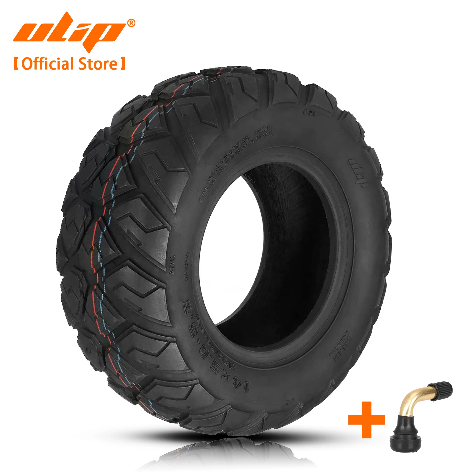 

ULIP 14x5.0-6.5 Tubeless Tire 14 Inch Off-road Vacuum Tire for FLJ K6 E2 K14 Electric Scooter 130/70-6.5 Tires Replacement Parts