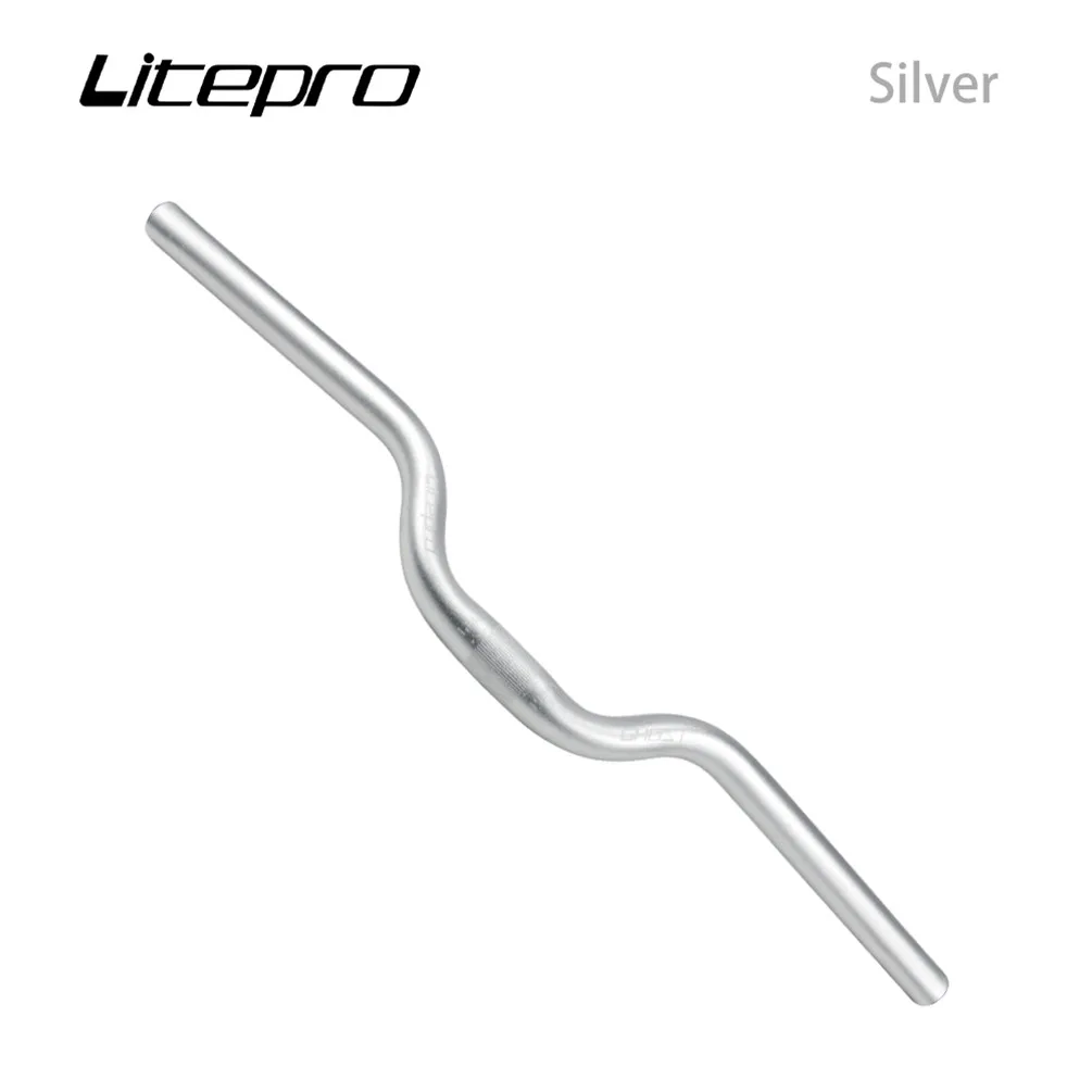 Litepro Folding Bike Handlebar 25.4*580MM Bicycle M Handle Bar Retro Swallow Handlebar