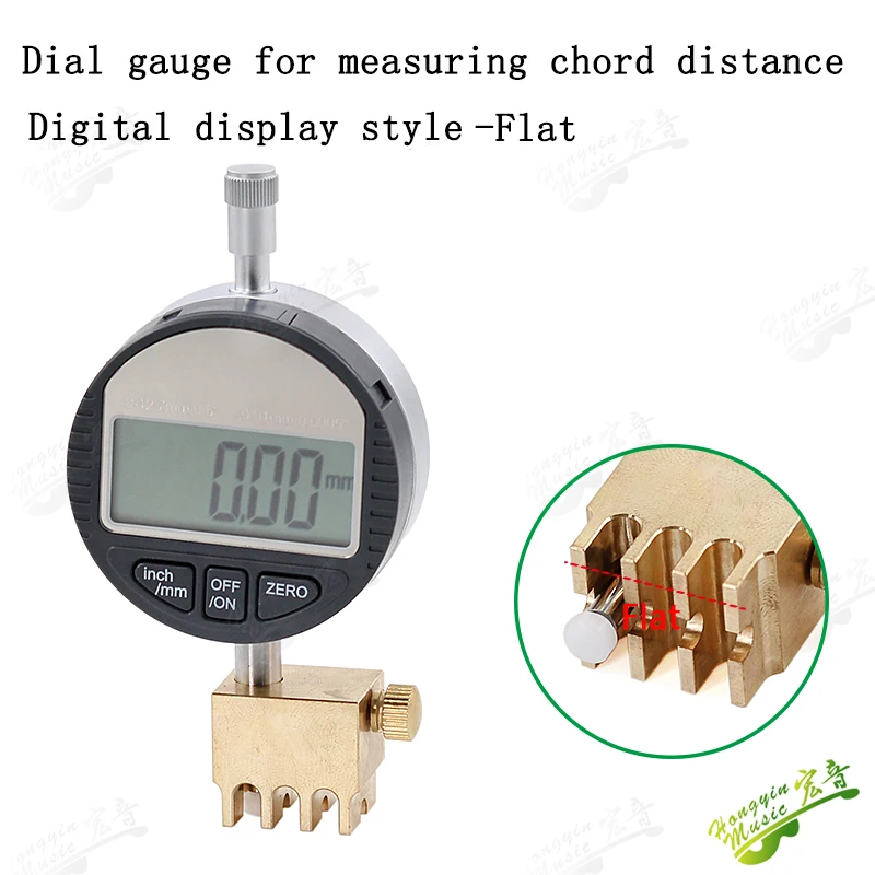 Folk Bakelite Guitar String Distance Ruler Height Measurement Dial Meter Studio Handmade Instrument Maintenance Tools