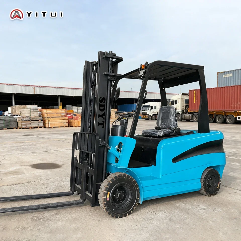 2000kg高容量電動フォークリフトACドライブCE 6.5mリフト港湾取扱用カスタマイズ2.0トン電動フォークリフト