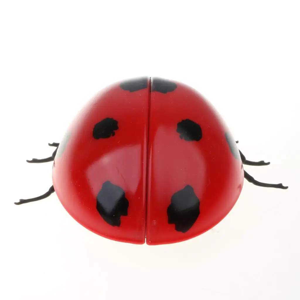 Novelty RC Ladybird Plastic Remote Animal Prank Joke Toy for Cat Dog April-fools Day Halloween Gift