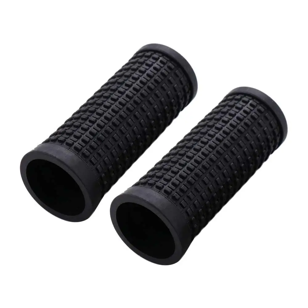 22.2 × 75 ミリメートルスクーター MTB バイクハンドルバーグリップバイクグリップハンドルバー保護カバーバイクハンドルバーグリップショートバーカバー