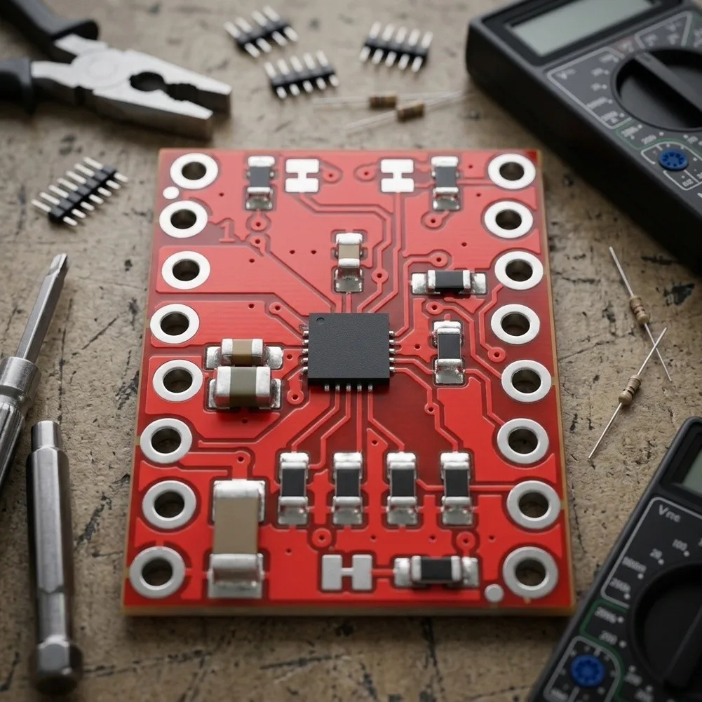 Red TMC6300 ROB-21867 Brushless Motor Driver Board Precise Three Phase Motor Control For DIY Industrial Projects