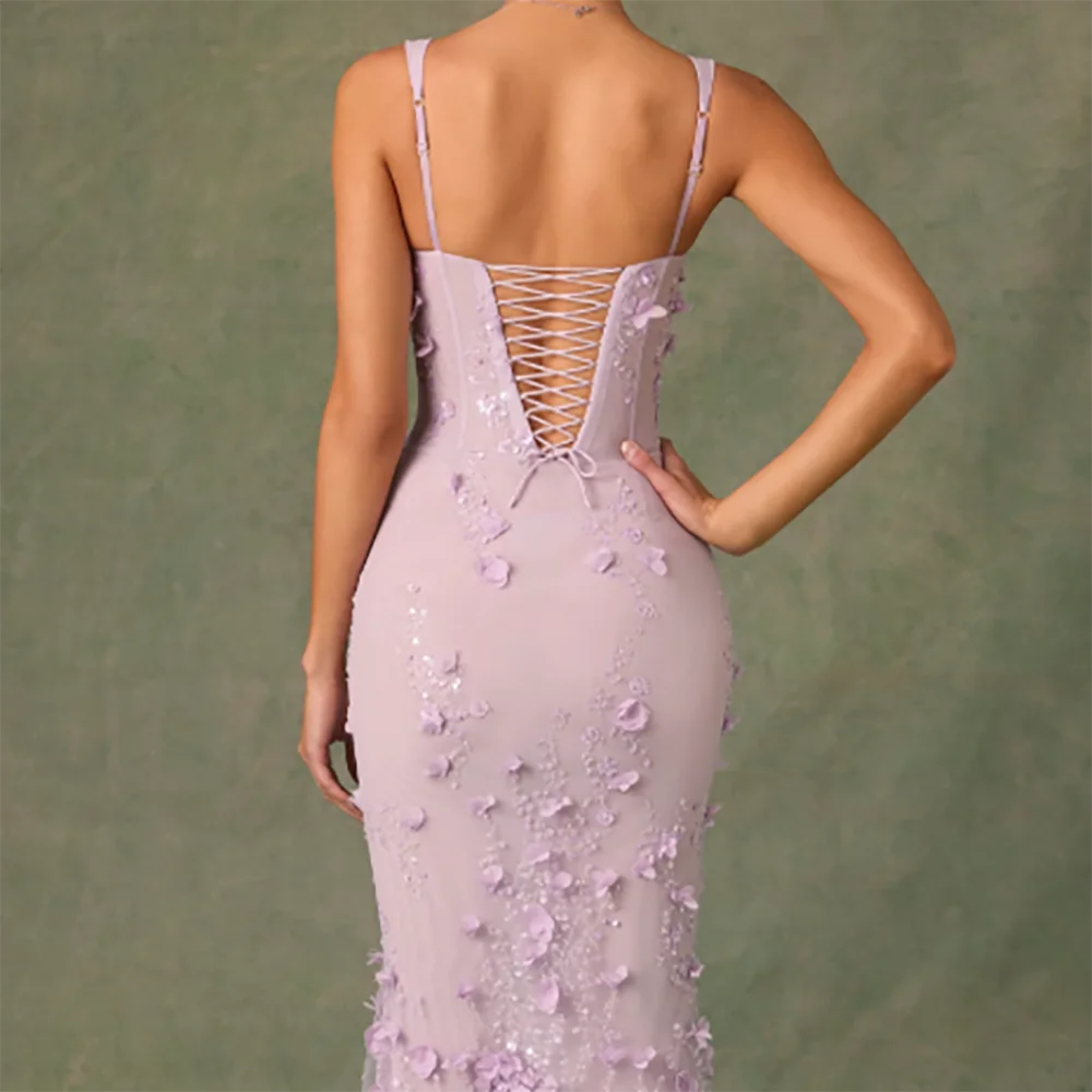 Классические вечерние платья без рукавов с квадратным воротником и бисером на шнуровке, вечерние платья для дня рождения, выпускного вечера по индивидуальному заказу