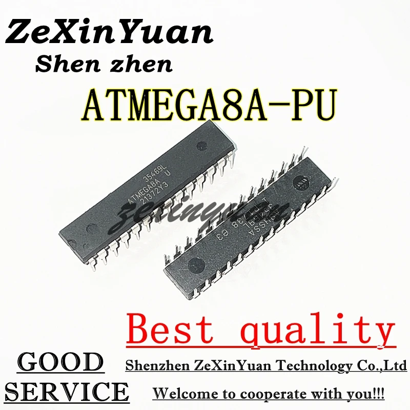 

20PCS/LOT ATMEGA8A-PU 8K 16MHZ 28-PDIP ATMEGA8A 8 ATMEGA8 8A ATMEGA 8A New original