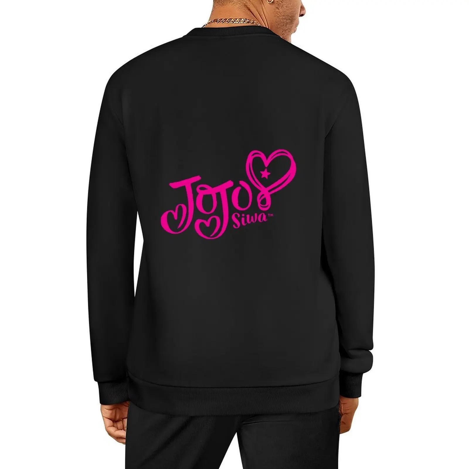 

JOJO Siwa Pullover graphic t shirts men male clothes men's sweat-shirt anime clothing hooded sweatshirts