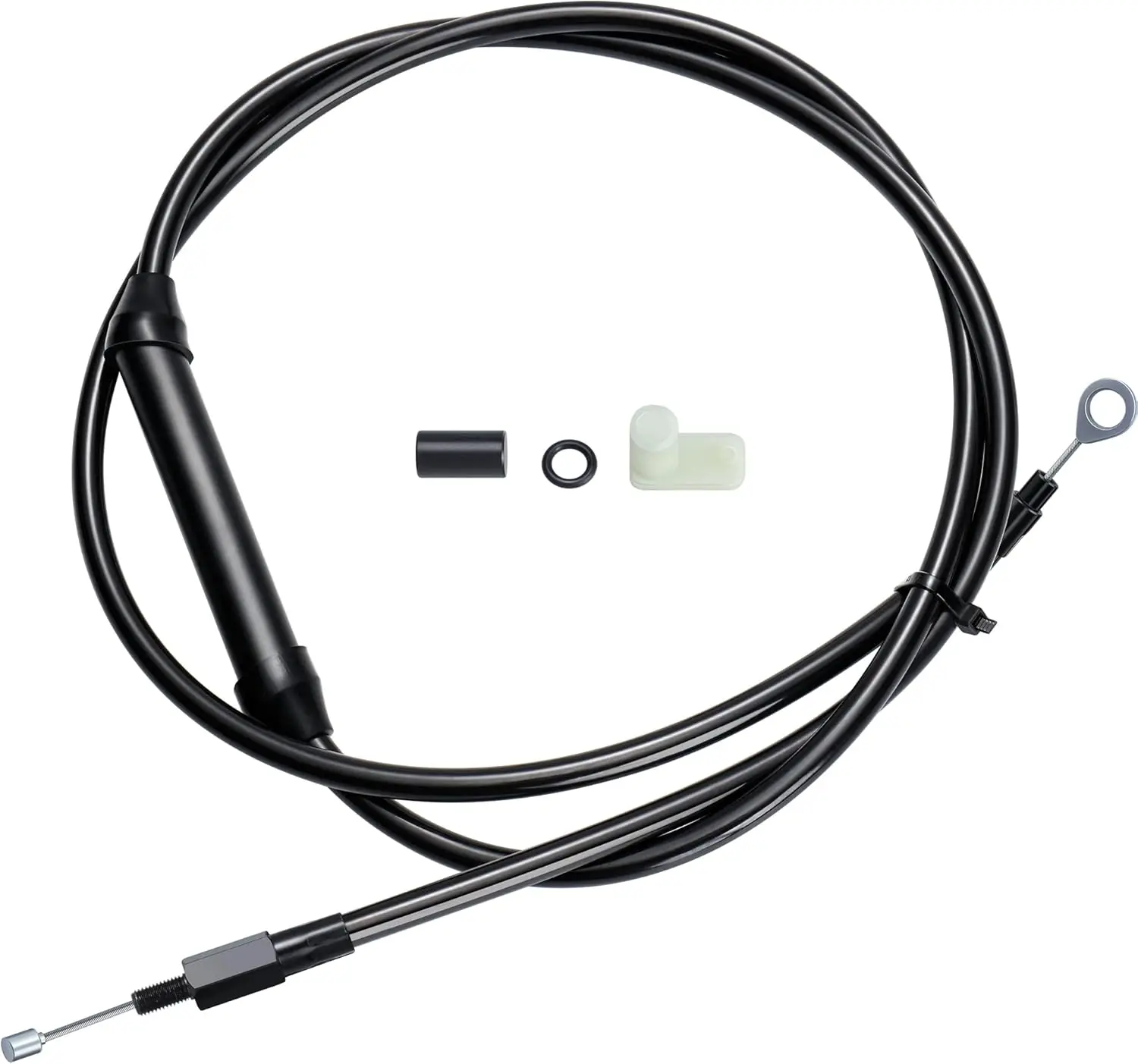 

67-1/4" Sportster Clutch Cable Stainless Steel Braided Clutch Line for 2004-UP Harley Sportster and 1986-2013 XL Black