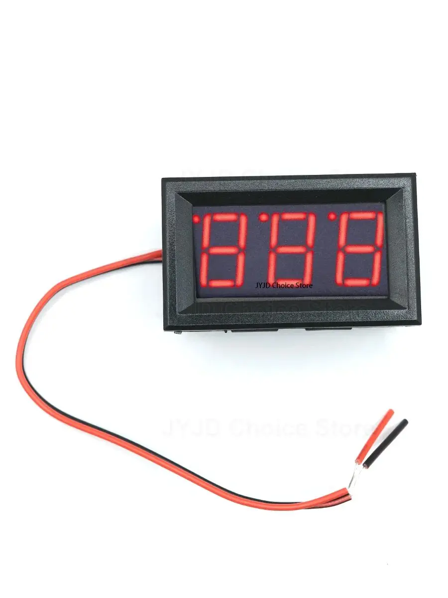 DC 4.5V-30V wodoodporny woltomierz cyfrowy samochód łódź motocykl 0.56 cala wyświetlacz LED Volt miernik napięcia Mini Tester Panel amperomierz — zdjęcie 2