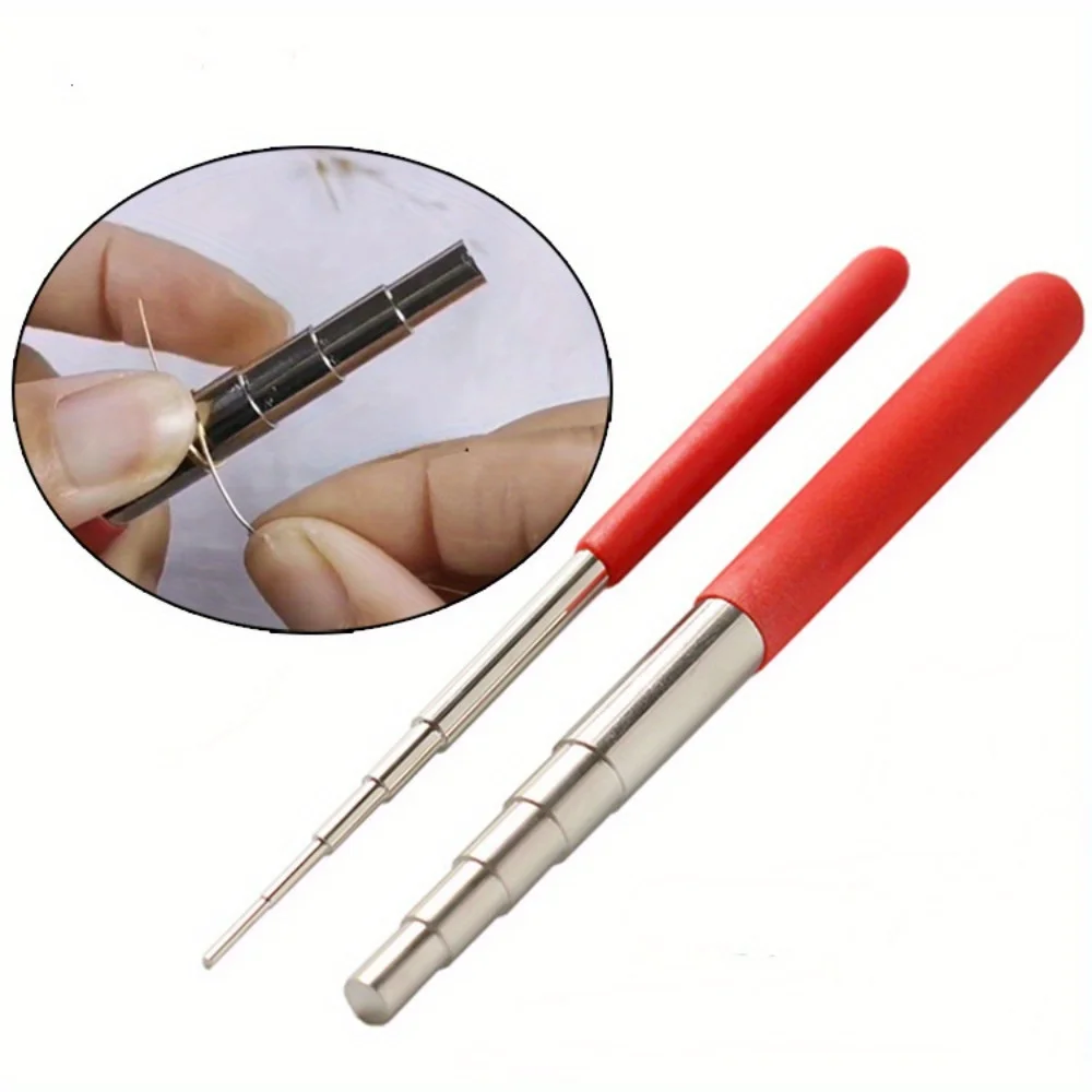

2Pcs Wire Winder Five-section Coil Diy Wire Winder Copper Jewelry Tool Rope Knitting Fixed Rod Copper Wire Metal Setting