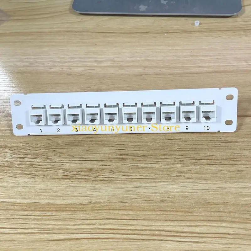 

P9JB WallMount /Rackmount 1U Ethernet Patch Panel Pank Down Down Block для Cat6 Cableing