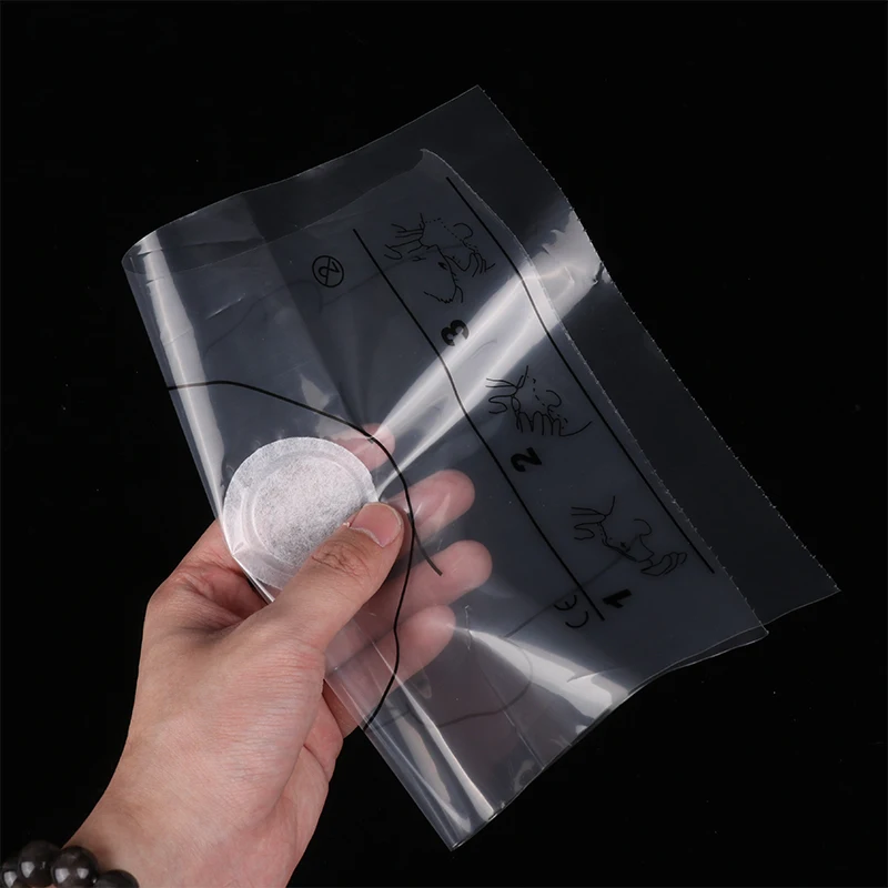 30PCS Wegwerp Draagbare Ademhalingsmasker CPR Training Ehbo Zuurstofapparaat Masker CPR Gezichtsscherm Roll Rescue Kit Tool