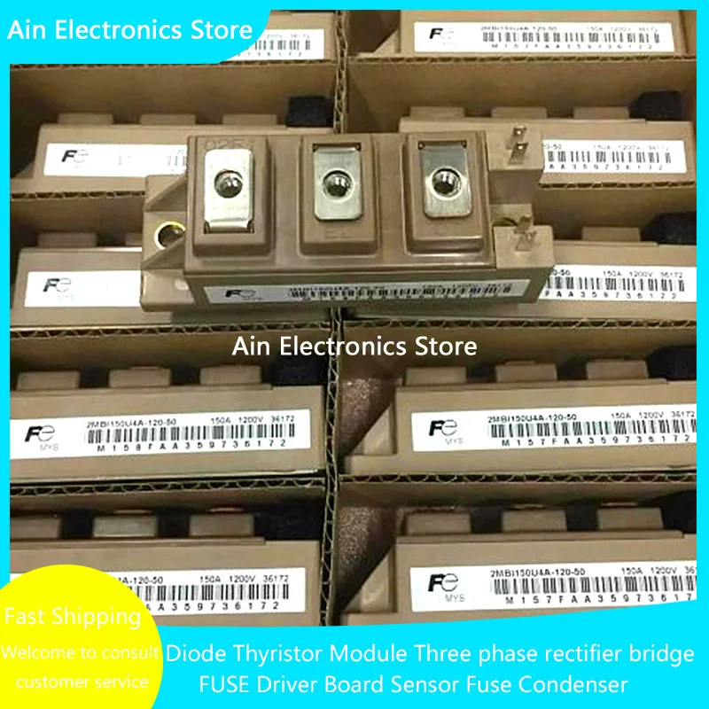 2MBI150U2A-060-50 2MBI200U2A-060-50 2MBI75U4A-120 2MBI100U4A-120-50 2MBI150U4A-120-50 NEW ORIGINAL IGBT MODULE IN STOCK