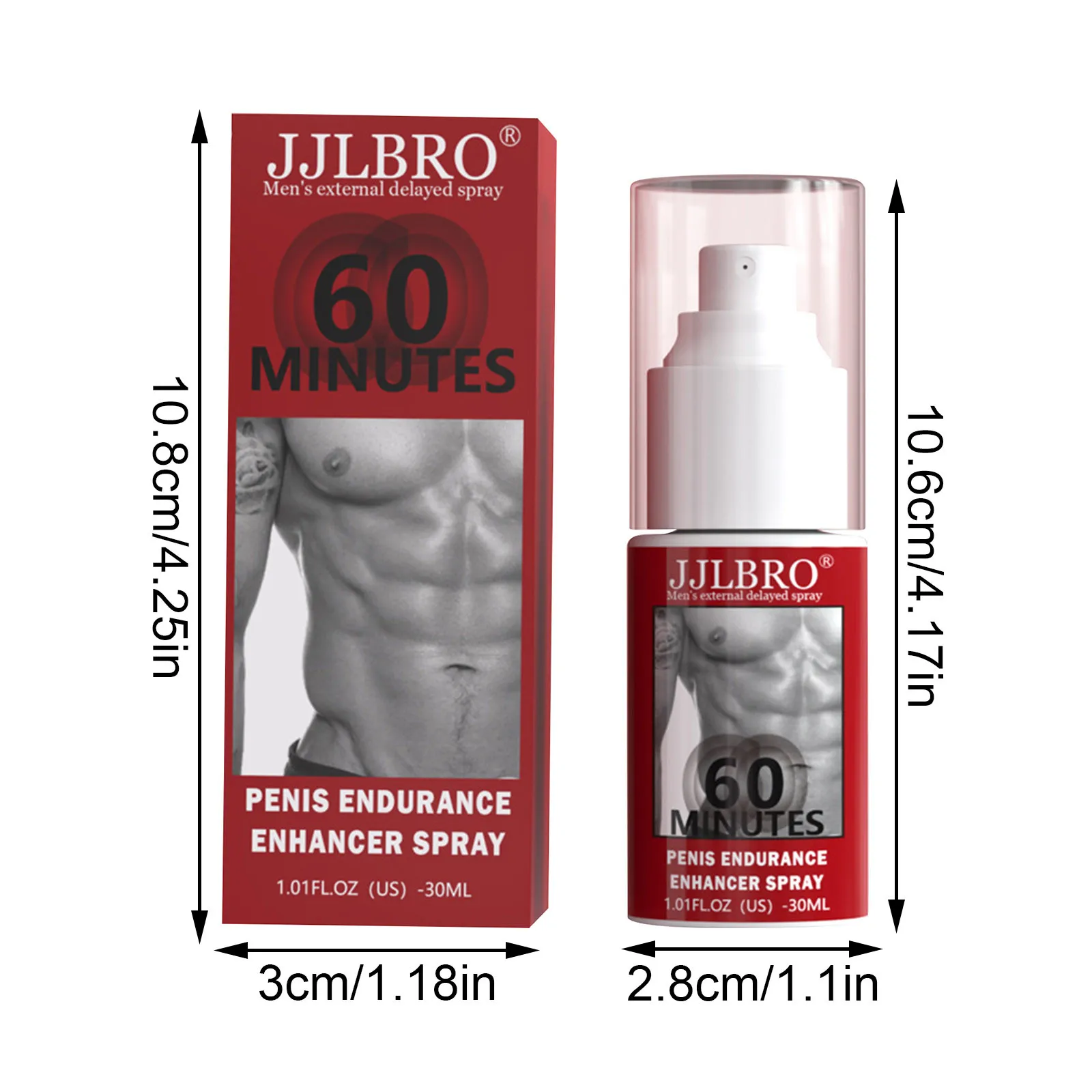 بخاخ تأخير طويل الأمد للرجال ، 30 ، #4