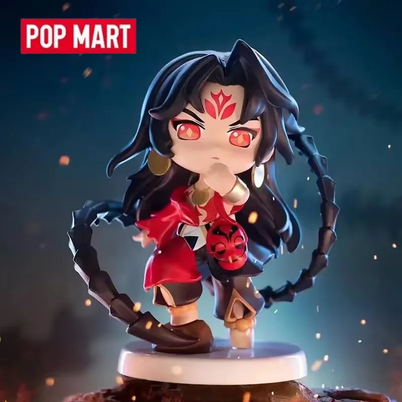 

Pop Mart Onmyoji Classic God Series слепая случайная коробка игрушки аутентичная Mystery Box фигурку куклы Kawaii модель подарок-сюрприз