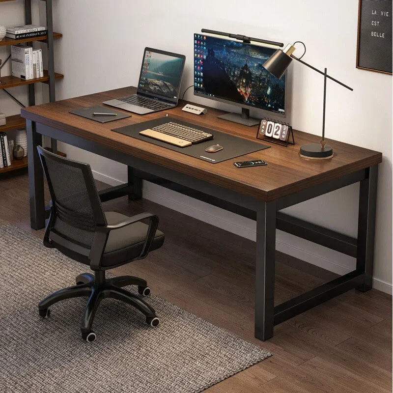 

VIC Computer Desk Desktop Home Bedroom Modern Simple Single Double Simple Desk Dormitory Writing Table