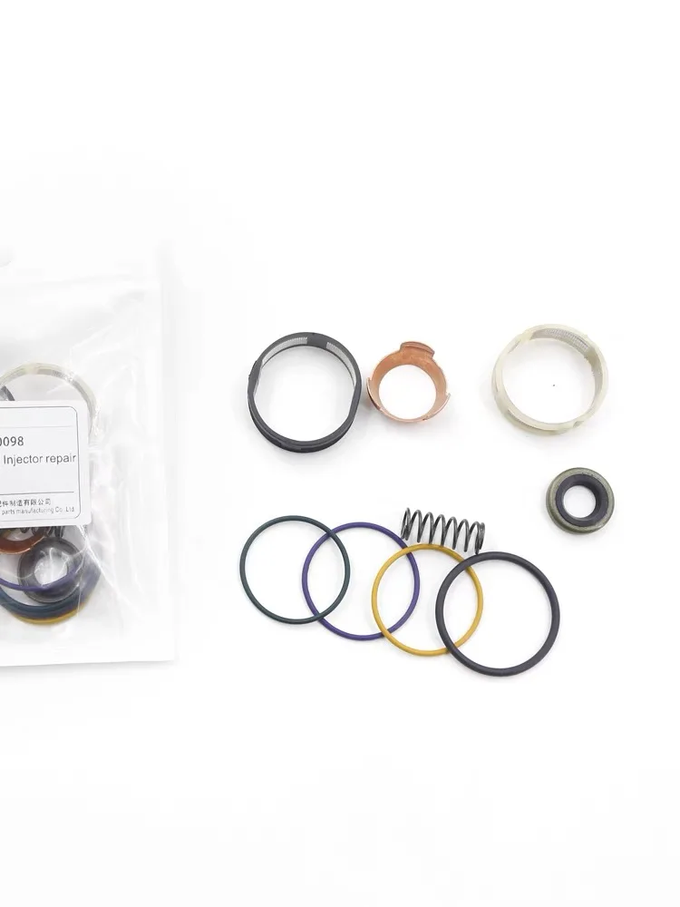 6 Sets ISX15 HPI Diesel Injector 4062569 4062567 1946348 4089981 4089980 EUI Unit Nozzle Sealing Ring Repair Kits for Cummins