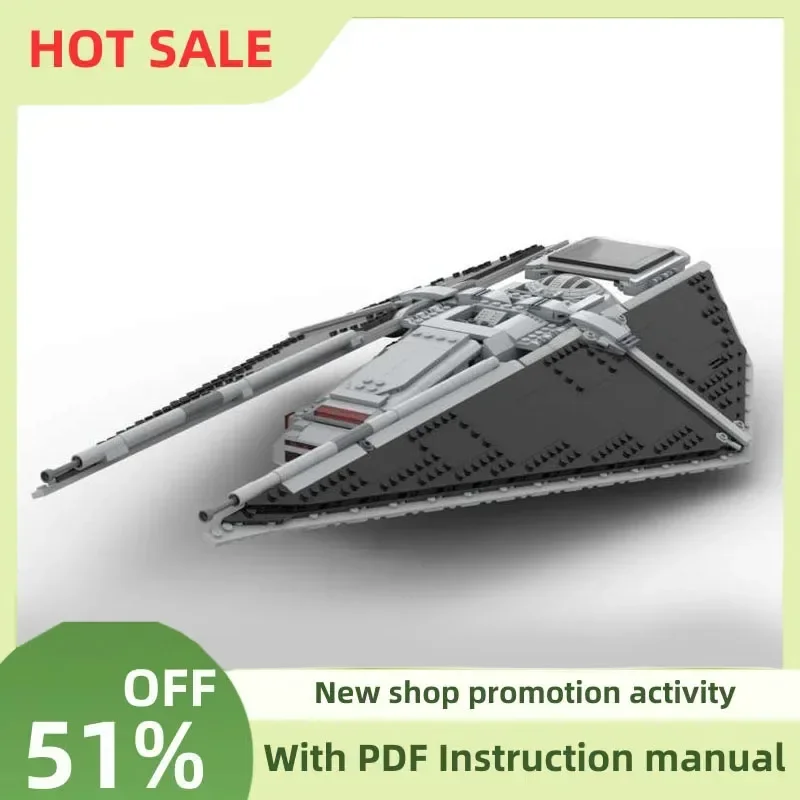 

Новинка, 1030 шт., знаменитый звездный фильм Moc Rp Reaper Lander, модель космического истребителя, креативные идеи, детская игрушка, подарок на день рождения, головоломка на заказ