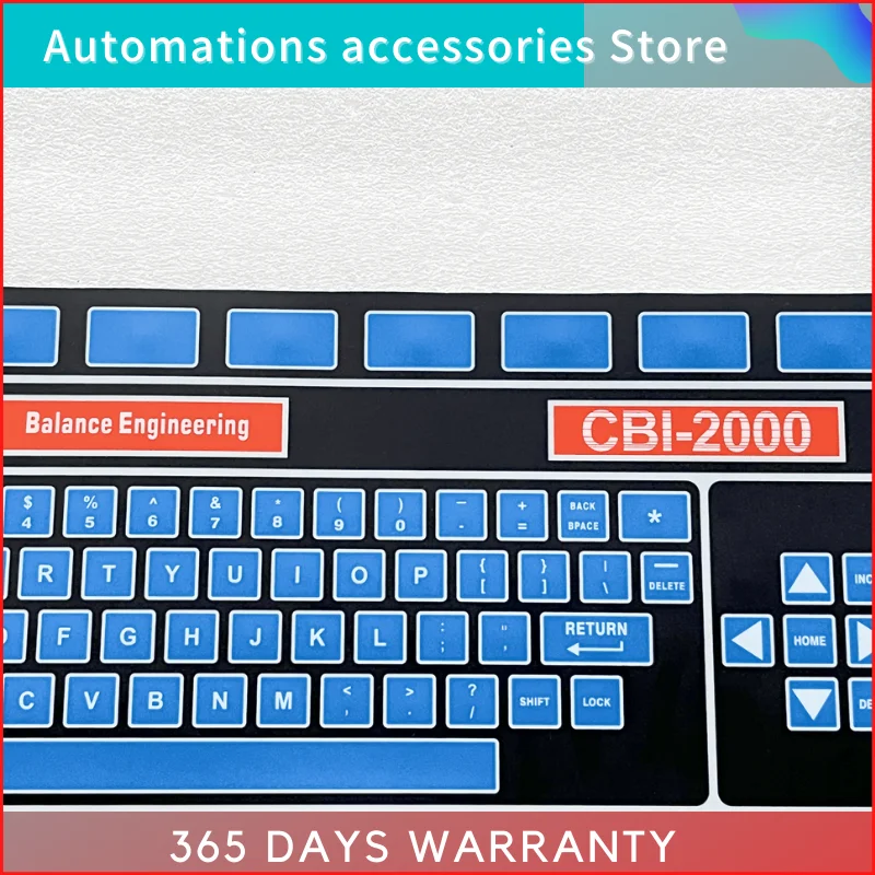 New ITW Balance Engineering CBI-2000 Membrane Keypad Keyboard Switch for ITW Balance Engineering CBI-2000 Membrane Button