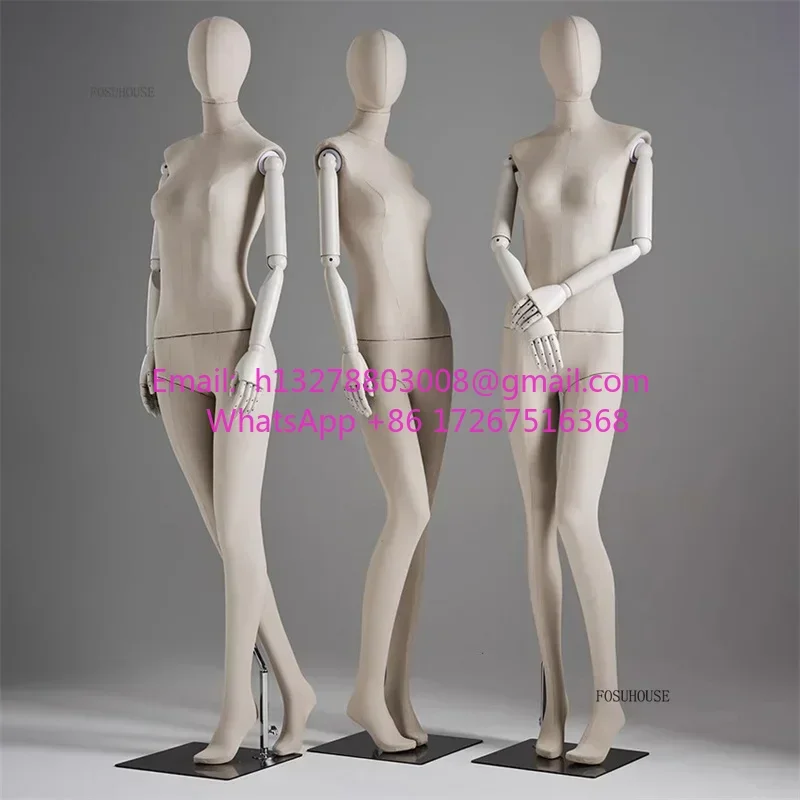 

Высококачественный свадебный магазин, тканевый чехол из цельного дерева, модель реквизита, манекен для одежды, магазин корейской женской одежды, манекен для всего тела