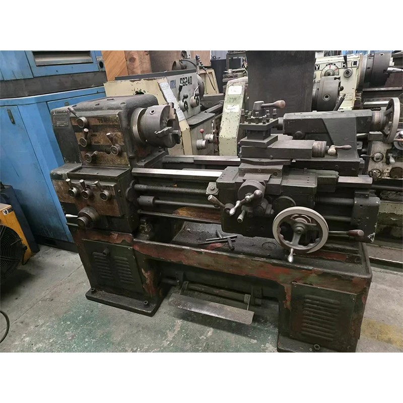 

Used Small Miniature Metal Hand Lathe Made in Taiwan For Sale