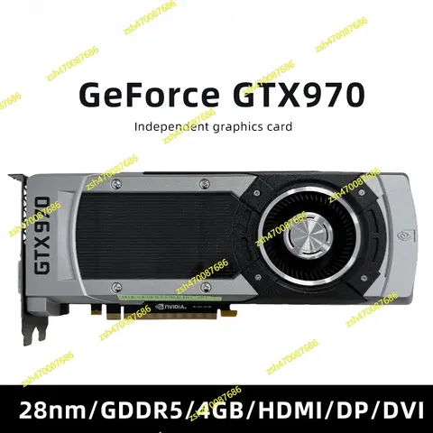 GTX 960 & GTX 970, 2GB/4GB GDDR5, PCIe 3.0, DVI/HDMI/DP, High-Performance Gaming & VR, Compact Design, 1080p/1440p Ready