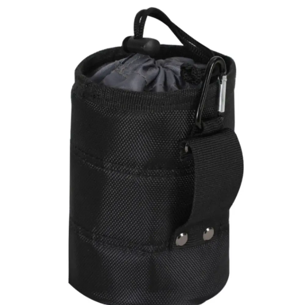 

Multifunctional Cylinder Screws Storage Bag Wear Resistant Anti-Fall Hardware Tool Pouch Hangable Portable Tool Waist Bag