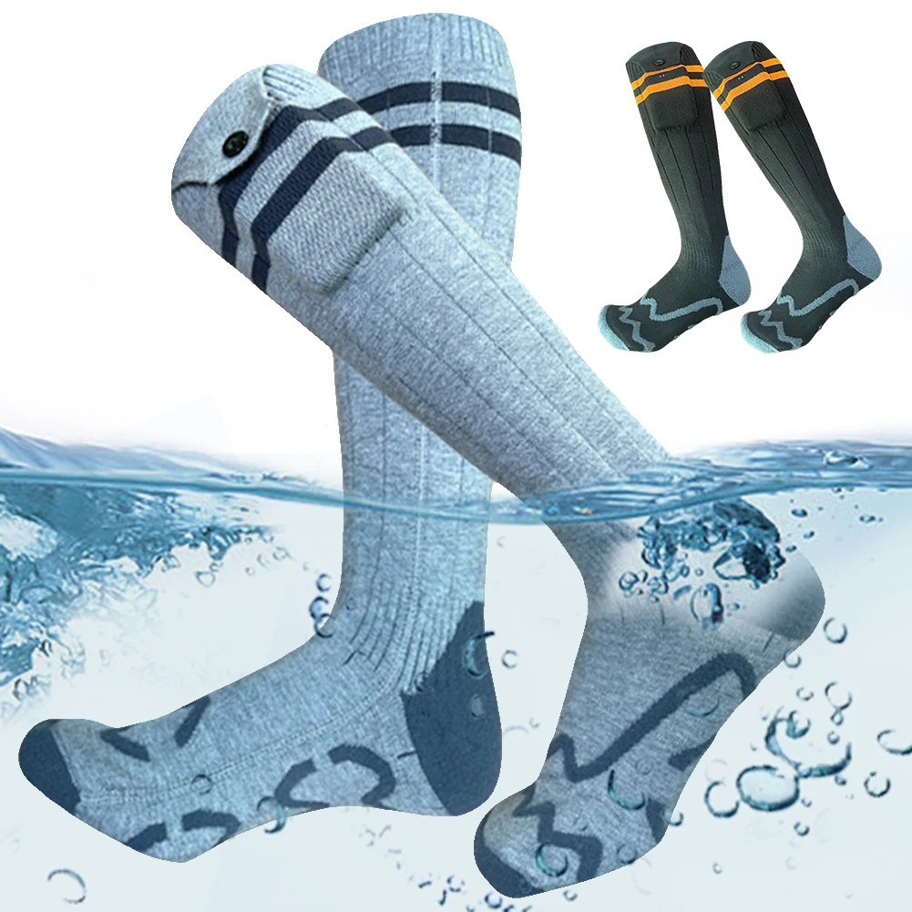 Heated Socks Winter Thermal Socks Outdoor Skiing Foot Warmer Heating Socks for Men Women