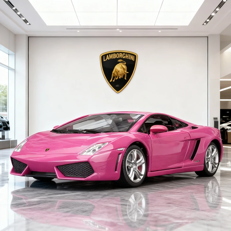 1:24 Lamborghini Gallardo LP560-4 Alloy Model Car Toy Diecasts Metal Casting Sound and Light Car Toys For Children Vehicle