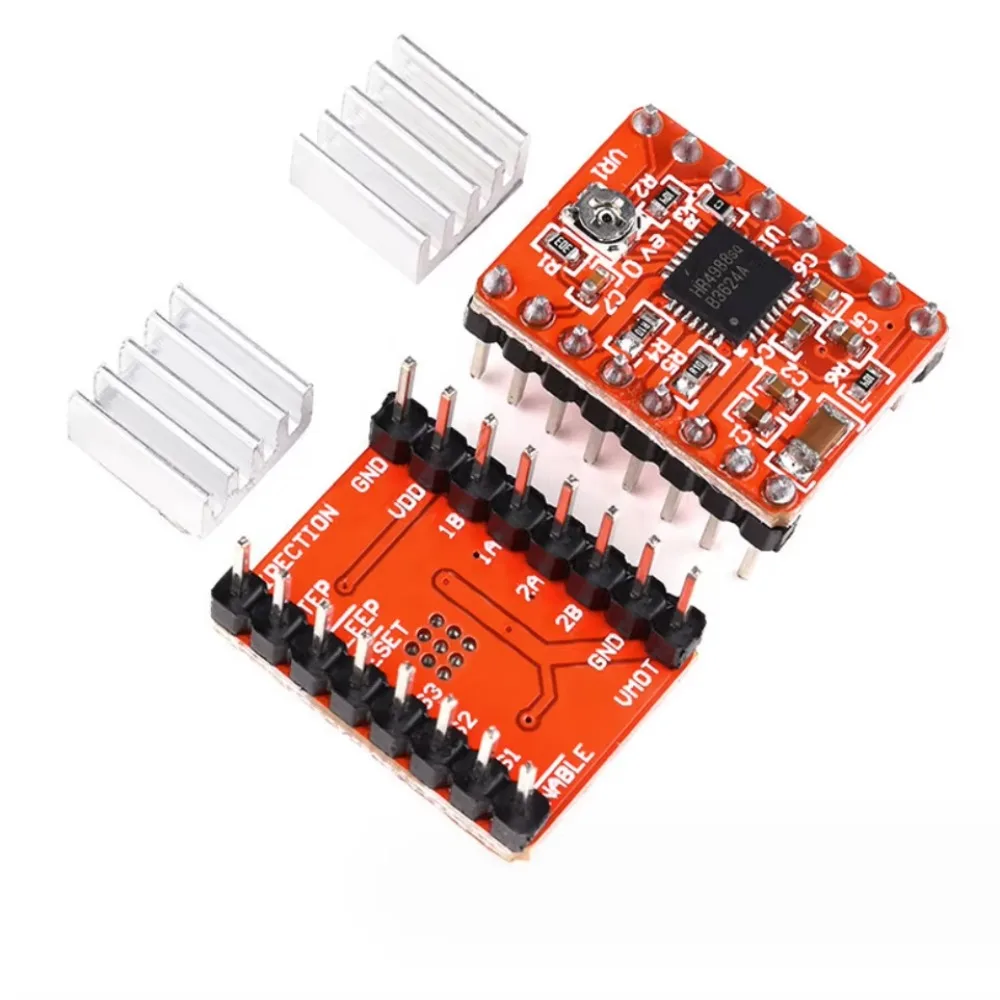 10 stks/partij 3D printer accessoire A4988 DRV8825 stappenmotor driver