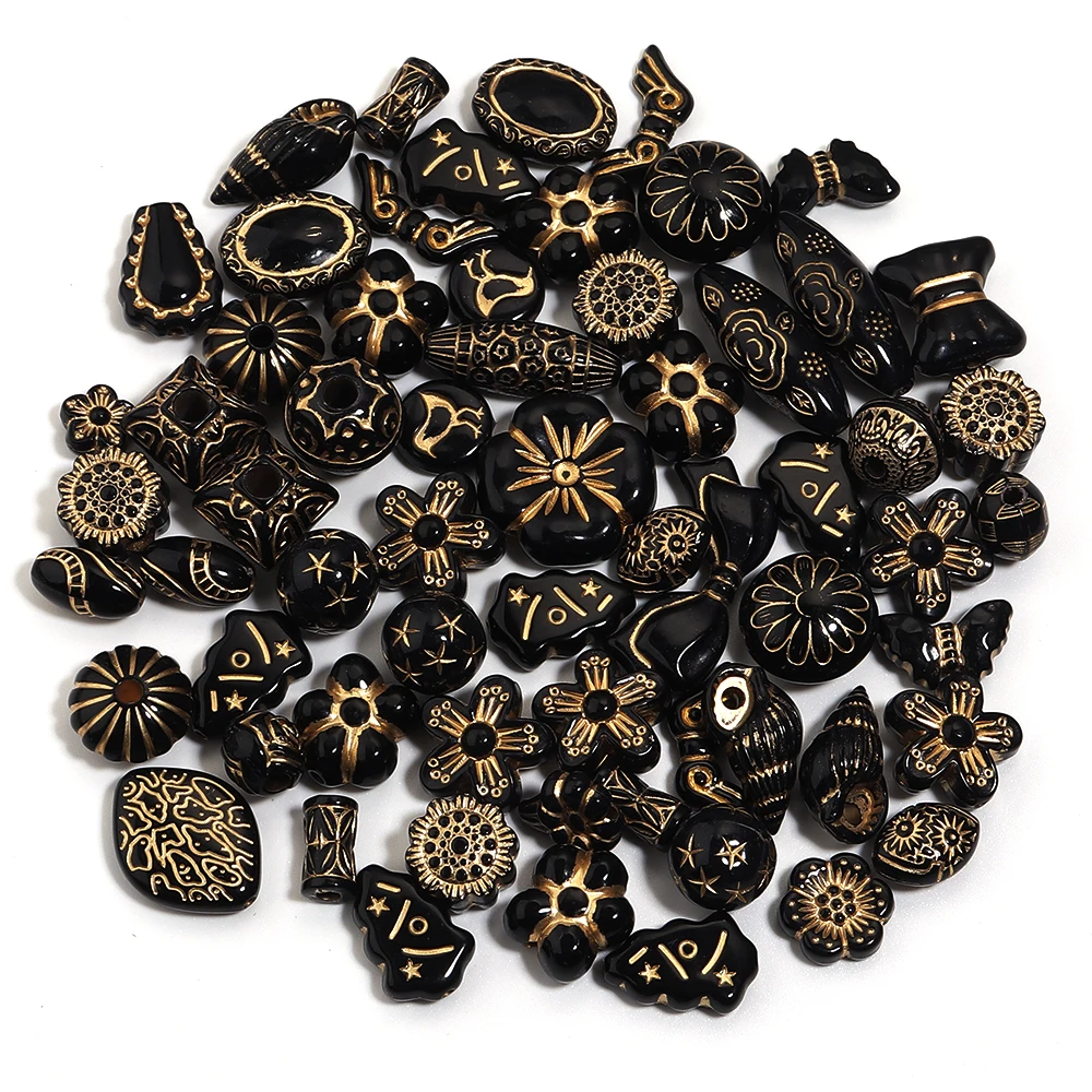 Mixed Classical Acrylic Beads for Jewellery Making