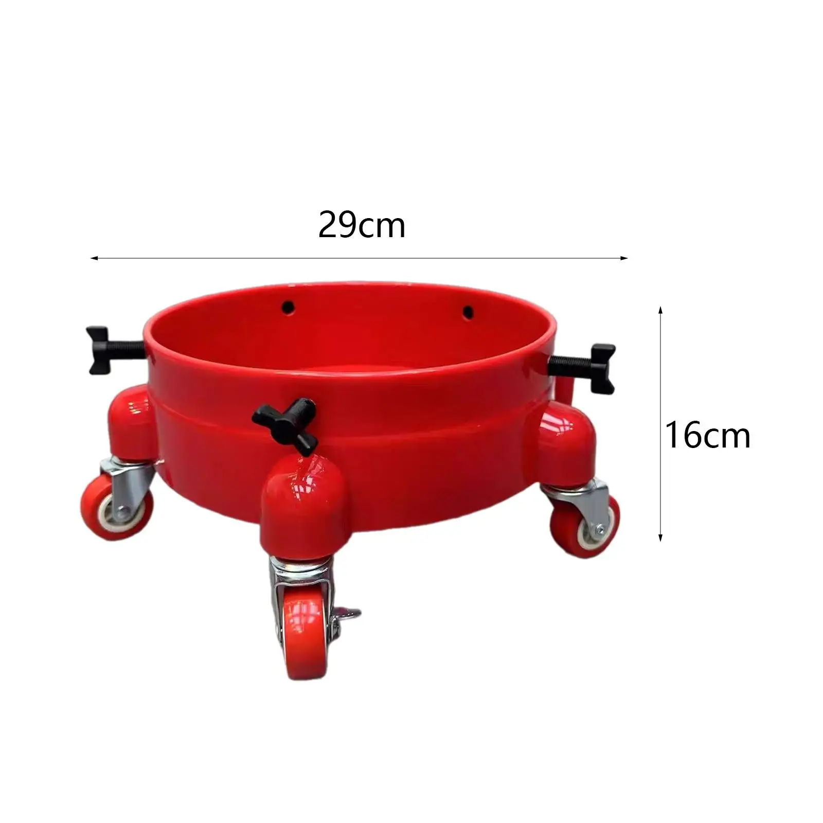 Carrello per secchio per lavaggio auto, staffa per supporto per carrello per secchio rotante con strumento per dettagli ruota per strumenti di verniciatura per la pulizia del lavaggio auto