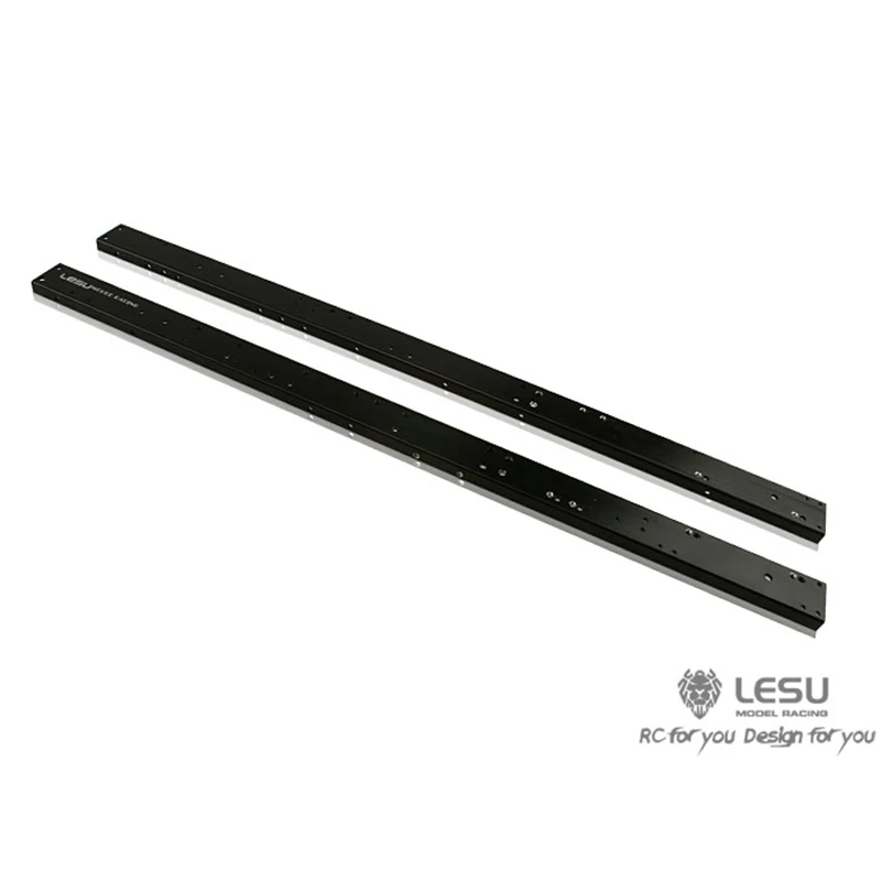 

Lesu 1/14 Cnc Metal Chassis Rail For Tamiyaya R620 Man Tgx26 Tgx540 6*4 RC Tractor Truck Remote Control Toys Th02382