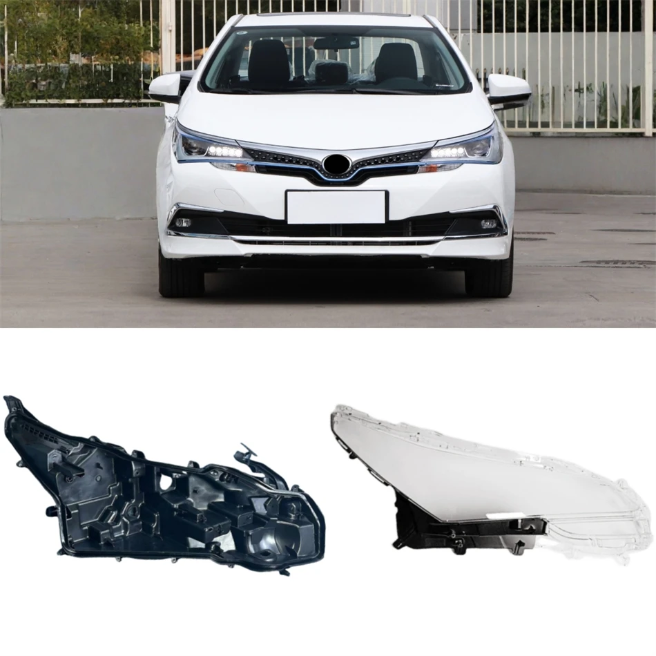 

Для Toyota Corolla Hybrid 2016 2017, артикулы, основание автомобиля, корпус фары, задняя крышка передней фары дома