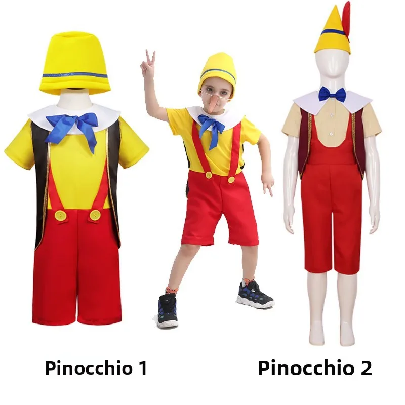 Puppet ow Cosplay Costume di scena a naso lungo loween Vestito da spettacolo per bambini Fibra di poliestere Chi tradizionale...