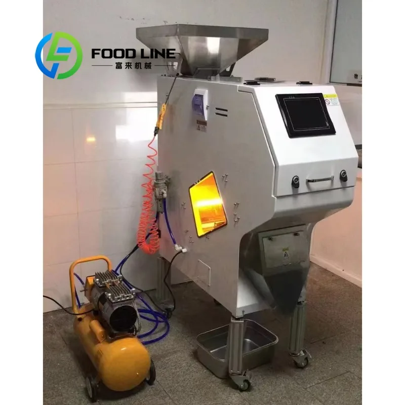 Multi‑Channel Color Sorter Machine High Accuracy Grain Sorting Equipment For Rice Soybean Corn Grain Separation Processing