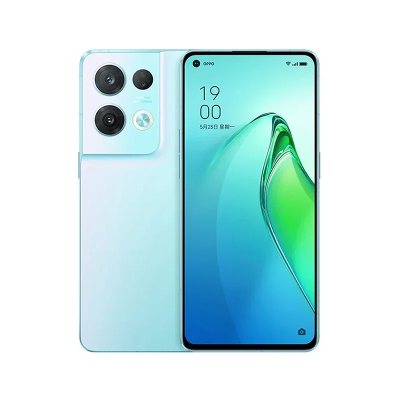 هاتف OPPO Reno8 Pro 5g الذكي CPU Snapdragon7 Gen1 شاشة 6.62 بوصة 50 ميجابكسل بطارية كاميرا 4500 مللي أمبير في الساعة هاتف أندرويد مستعمل