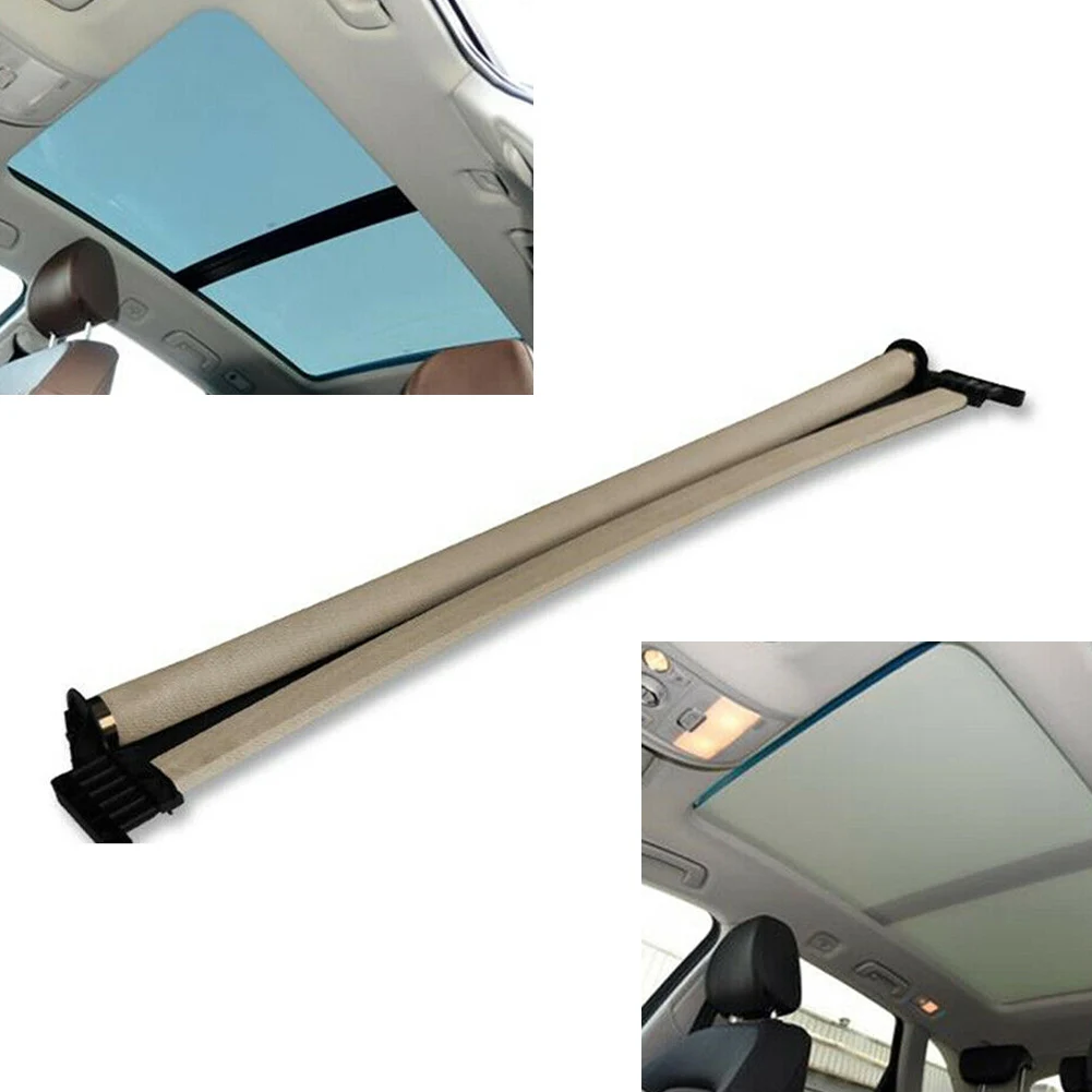 Car Sunroof SunShade Curtain Sun Shield Cover Assembly For BMW 5 Series Gran Turismo GT5 F07 2010-2012 2013 2014 2015 2016 Beige