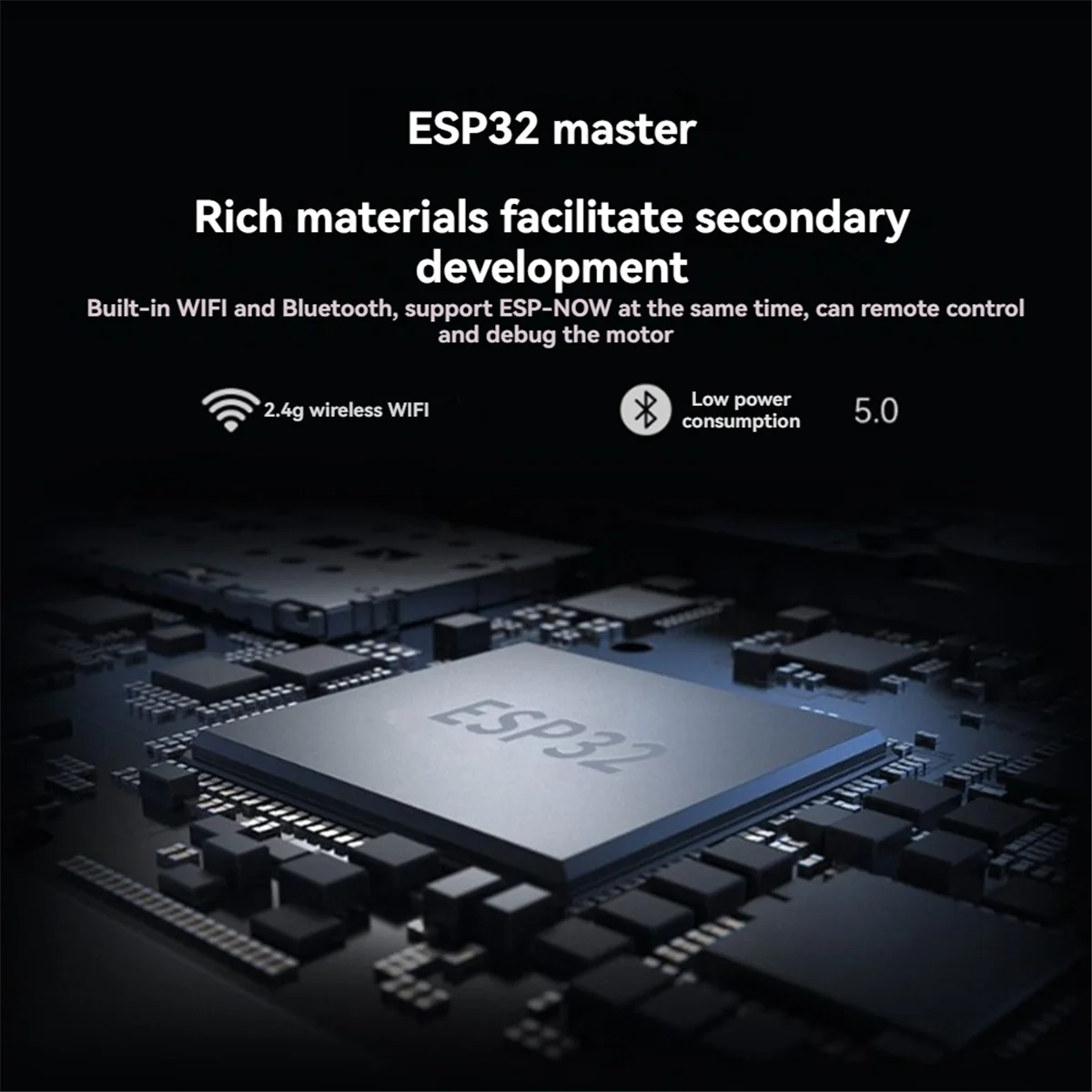 Плата привода двигателя N18R DDSM400 Драйвер двигателя HAT WiFi Wireless на базе ESP32-WROOM-32 для